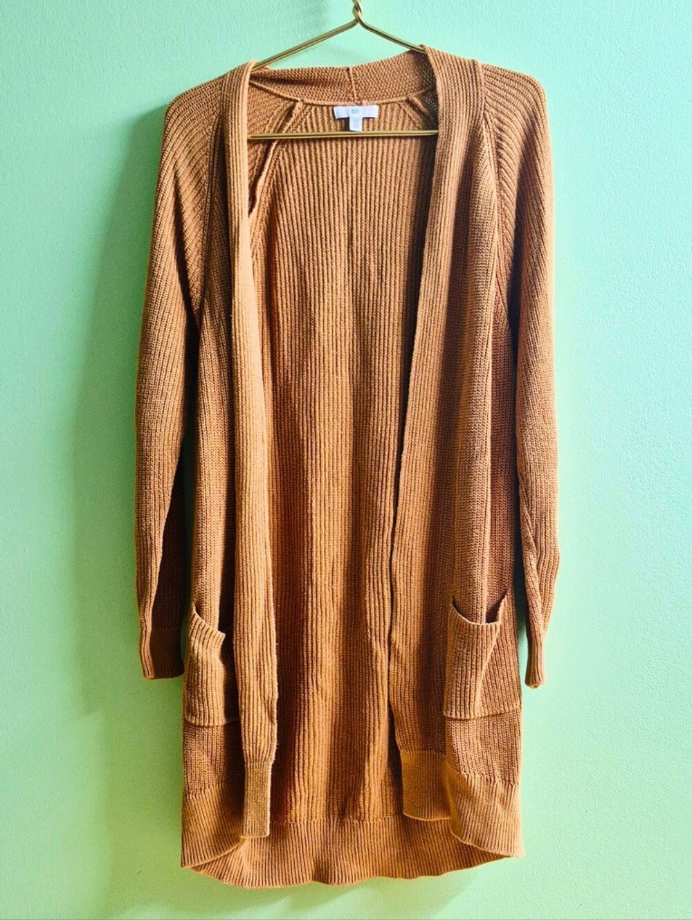Long Open-Front Women's Cardigan Sweater